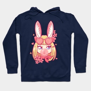 Bunny barbie furry girl Hoodie